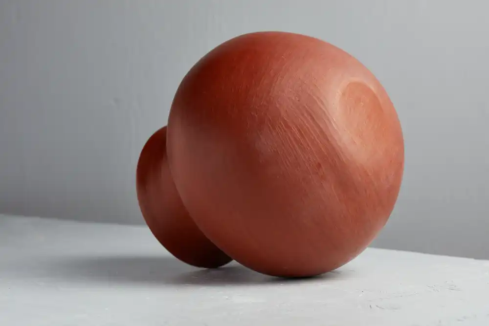 Cántaro made from red clay in San Marcos Tlapazola, Oaxaca.