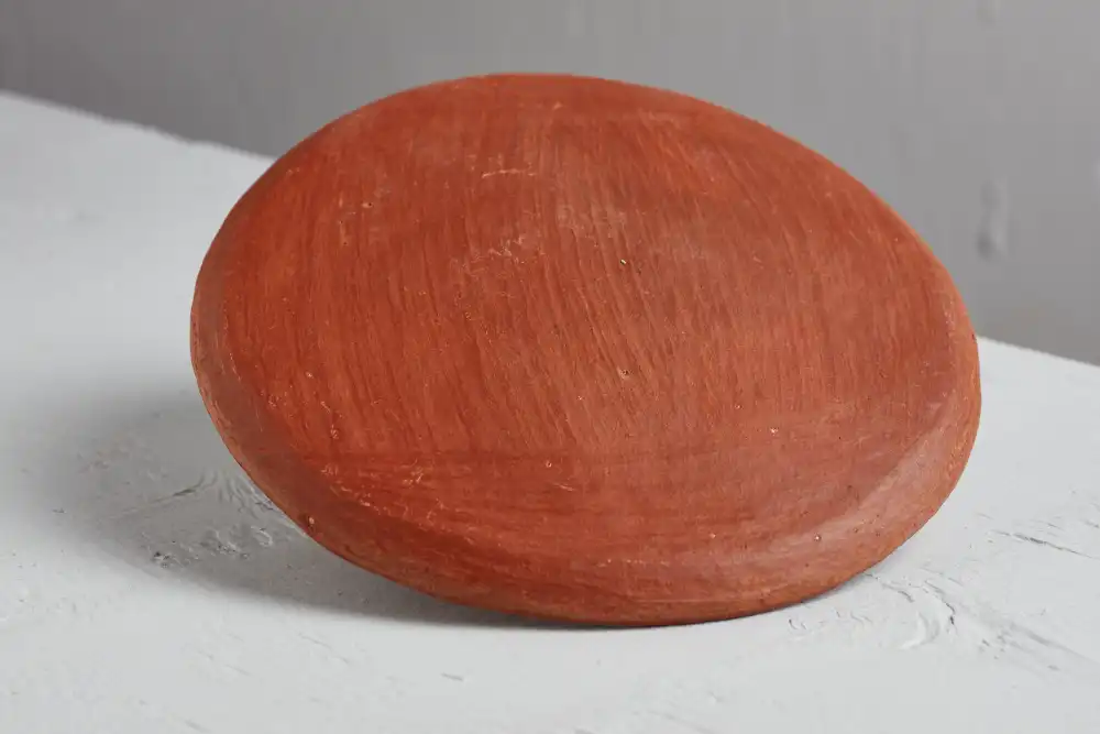 Side plate made from red clay in San Marcos Tlapazola, Oaxaca.